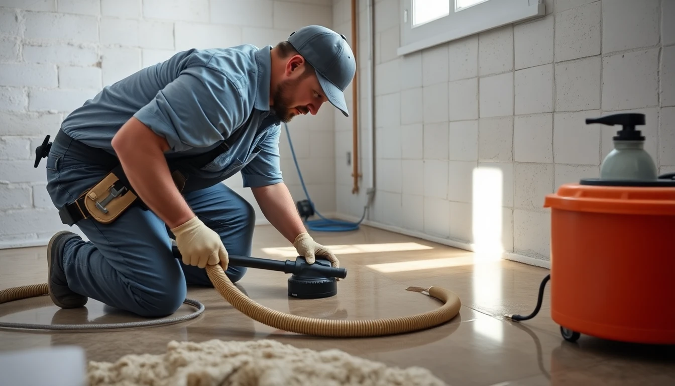 Slab Leak Water Damage Restoration